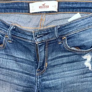 Dark blue wash jeans